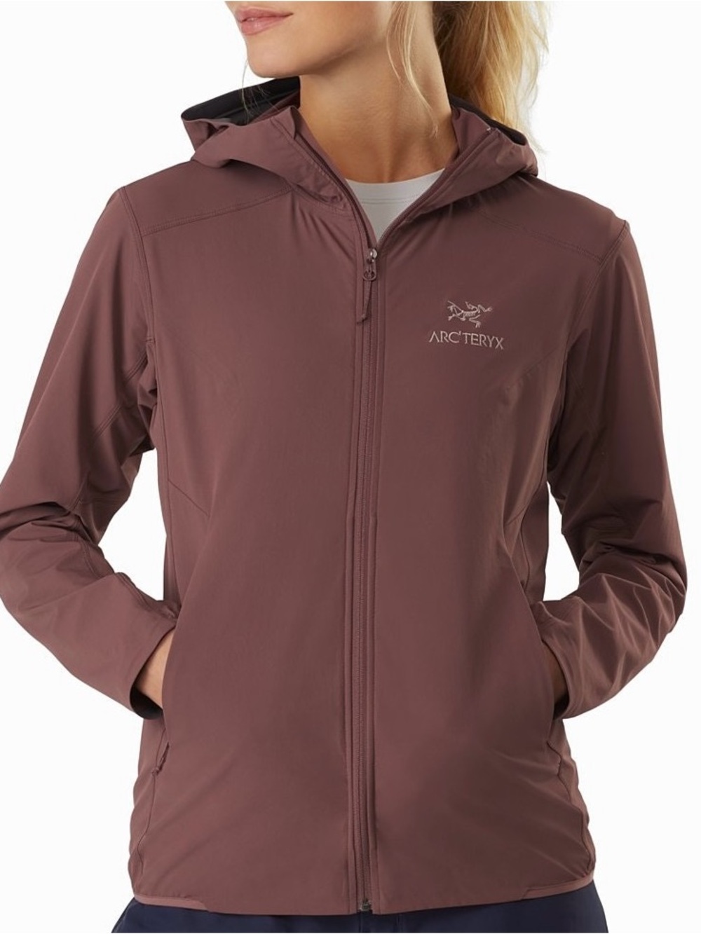 Arc'teryx Women's Gamma Dusty Rose Hooded Jacket - Small
